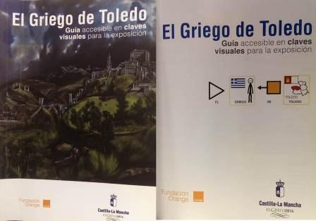 Portada guía accesible en claves visuales "El griego de Toledo"