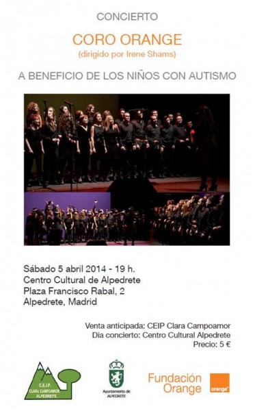 Concierto benéfico Coro Orange 05/04/2014 Alpedrete